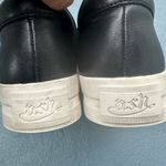 Ash  Black Leather platform slip on women’s snickers Photo 2