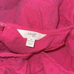 Terra & Sky  pretty pink eyelet dress size 1X cotton fabric Photo 4