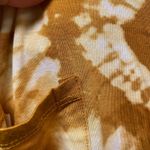 Bixby Nomad Tie Dye Pocket T Shirt Mustard Yellow Size L 12 14 Boxy Streetwear Photo 4