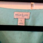 Belle Sky Blue Floral Ruffle Mini Dress Photo 1