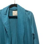 Alternative  Open Cardigan Sweater Teal Blue Size Medium Photo 4
