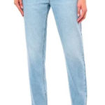 Seven7  Women's Stretch High Waist 90's Straight Jean‎ Size 6 Light Wash Photo 0