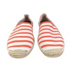 Vionic Valeri Espadrille Slip On Shoes Women's Size 9 Orange White Stripe Photo 2