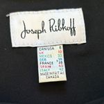 Joseph Ribkoff  Black and Beige Striped Layered 3/4 Sleeve Top Womens Size 8 Photo 5