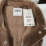 ZARA Corduroy Cropped Jacket - Brown - Women's Size L - 4365/270/730 NWT Photo 8