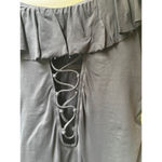 La Blanca Island Goddess Off the Shoulder Ruffle Swimsuit One Piece Black S Photo 4