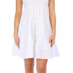 Angie ’s White Flowy Dress Photo 0