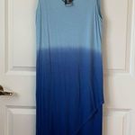 Design History Blue Ombre Maxi Dress Size L Photo 0