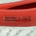 Crocs Womens Ballet Flats Shoes Size 7 Coral Red Pointed Toe Comfort Slip On Photo 5