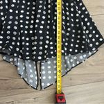 Kelly Wearstler Black White Sleeveless Polka Dot A Line Silk Mini Dress S Photo 8