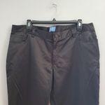 Vera Wang Simply Vera Black Satin Straight Leg Pants 16P Photo 2