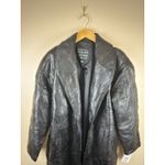 Vintage Maxam Women’s Black Lambskin Leather Jacket Italian Mosaic Size M NWT Size M Photo 1