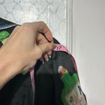 Alemais royal perfume button down shirt Black Size 6 Photo 10