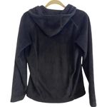 Black Diamond  Black Long Sleeve Fleece Zip Up Hoodie Size Medium Photo 4