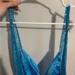 Cinderella  Blue Beaded Maxi Dress Photo 3
