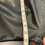 Divided  BY H&M FAUX BLACK LEATHER SHIRT DRESS WITH BELT SIZE M NWOT Photo 7