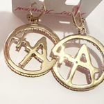 Betsey Johnson ♥️✨ A Plus Red Rhinestone Crystal Drop Earrings Photo 4