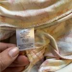 Pastel tie dye strapless wide leg romper measurements in pictures Size undefined Photo 5