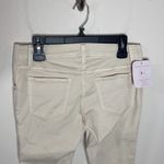 Isabel Maternity off white skinny paneled maternity jeans size 4 Photo 3