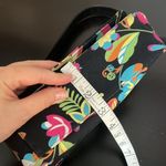 Guess  mini bag, canvas with floral print, RARE! 9”x5” Photo 5