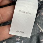 J.Jill Women's XL Floral Flare Skirt Elastic Waist Side Zip Theater Church Work Photo 7