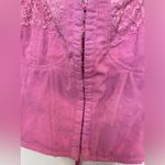 LA Hearts Pacsun Women’s Pink Lace Corset Top Size M Photo 5