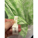 Gap  Designed And Crafted Green Leaf Boyfriend Fit oxford shirt Size Large‎ Photo 7