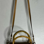 Vince Camuto  Tan‎ Leather Circle Handle Crossbody Bag Small CP Photo 0