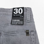 joe's jeans Joe’s Jeans Flawless High Rise Skinny Gray Jeans Raw Hem Stretch Denim Size 30 Photo 9
