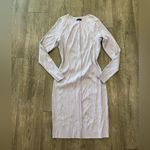 Naked Wardrobe  Lavender Long Sleeve Dress Photo 3