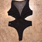 Mezzanine  sheer cut-out sexy Bodysuit lingerie size LG Photo 4
