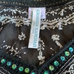 Graham Kandiah Kaftan Style Tunic Swimsuit Cover Up 100% Silk Size Small Photo 3