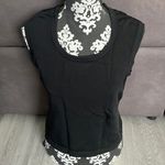 Jones New York  COLLECTION Black Tank Top Size Medium Photo 0
