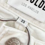 AGOLDE  Riley High Rise Straight Crop Jeans in White Size 23 Photo 8