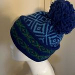 Vintage Knitted Crochet Hats Unisex Men Women Winter Fashion Warm Cozy Soft Hat Blue Photo 1