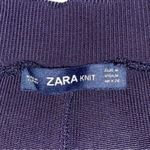 ZARA Knit Highwaisted Navy Blue Skinny Pants
Size Medium) Photo 3