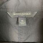 Banana Republic  Black Cotton Trench Back Shirt Dress Sz.M Photo 7