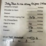 Judy Blue  high rise‎ button fly skinny fit jeans, size 15/32 Photo 9