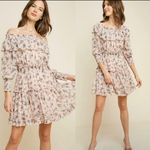 Hayden Pink Tiered Floral Dress Photo 1