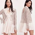 Free People  Tell Tale Lace Dress Tunic Photo 1