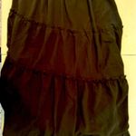 Kate Kasin Loose Black Skirt Brown Size M Photo 2