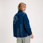 We The Free Sz M  NWT $198 MSRP Linen Blend Button Up Photo 1