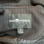 Sag Harbor Vintage Women’s Plus Size  Black Floral Polka Dot Blazer Jacket Sz 18 Photo 10