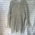 Young Fabulous and Broke  Long Sleeve Gray and White Open‎ Front Duster Size M/L Photo 5