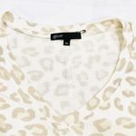 Gibson NWOT Cheetah Print High Low Long Sleeve V-neck Top Photo 2