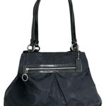 Coach Signature Gabby Black Canvas Monogram Tote shoulder bag large Photo 9