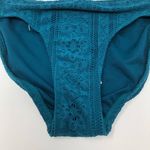 Jessica Simpson Cosmo Crochet Hipster Swim Bikini Bottom Blue Size Small Photo 3