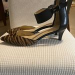 Tahari  Zebra Patterned Heels with Ankle Strap Photo 2