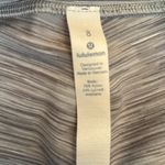 Lululemon Leggings Womens 8 White, Heather Gray full length Photo 3