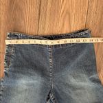 Ann Taylor  Dark Blue Straight Leg high waisted funky Jeans size 2 Photo 9